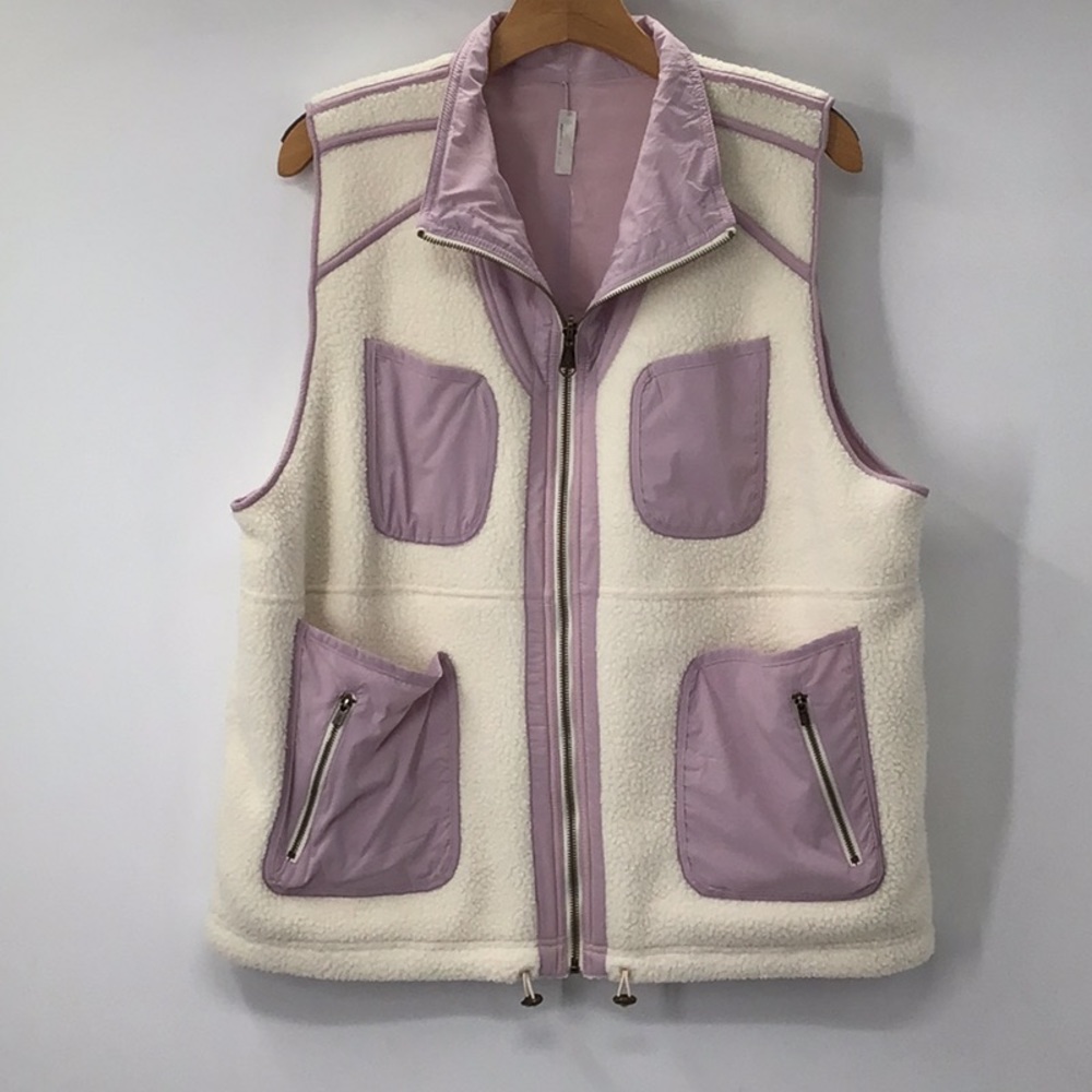 FREE PEOPLE Hit The Hills Reversible Vest NWOT - Picture 2 of 6